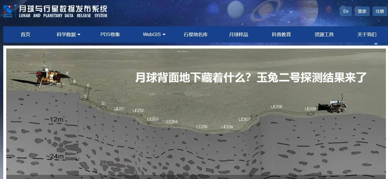 月球與行星數據發布系統插圖 月球與行星數據發布系統插圖