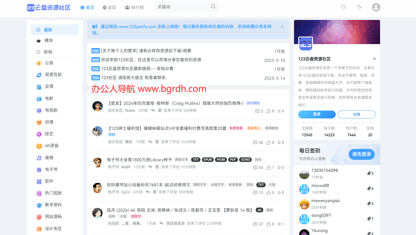 123云盤資源社區(qū)插圖1 123云盤資源社區(qū)插圖1