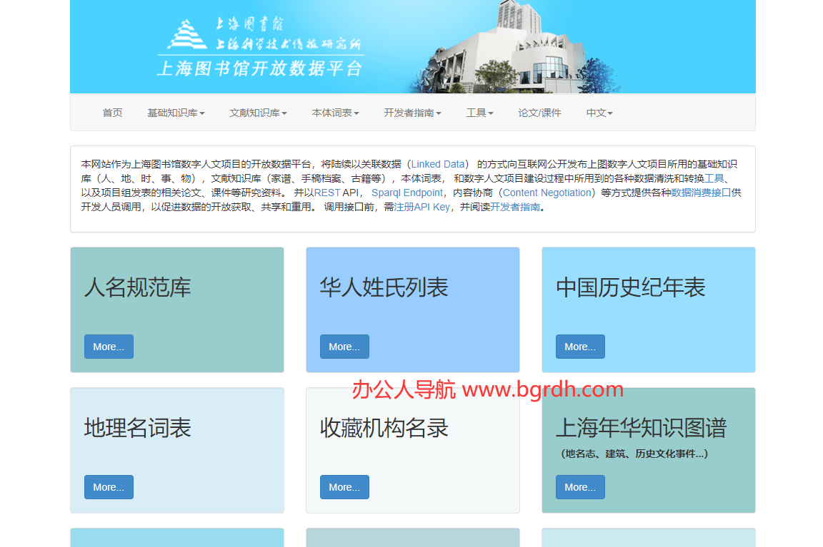 上海圖書館開放數(shù)據(jù)平臺(tái)插圖 上海圖書館開放數(shù)據(jù)平臺(tái)插圖