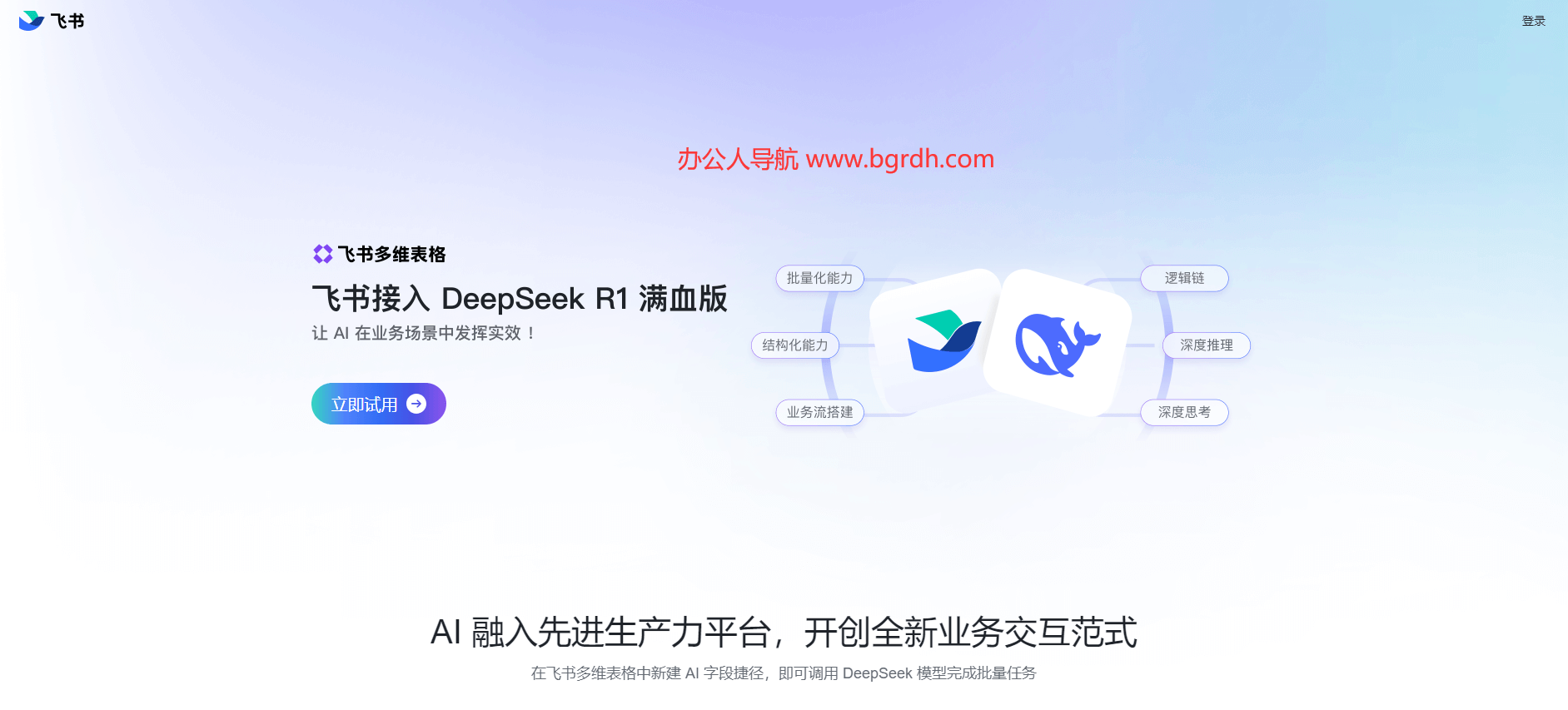 飛書多維表格官網(wǎng)登錄入口插圖 飛書多維表格官網(wǎng)登錄入口插圖
